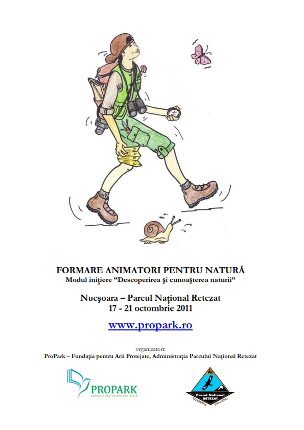 Cover of Formare animatori pentru natură